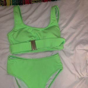 Neon buckle 2 piece